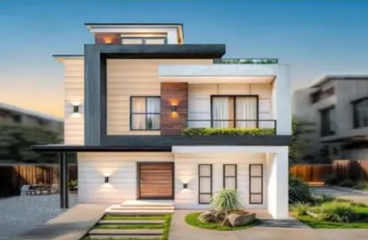 تاون هاوس - 3 غرف نوم - 3 حمامات للبيع في شارع حوض 8 فرعي - الحزام الاخضر - مدينة 6 أكتوبر - الجيزة