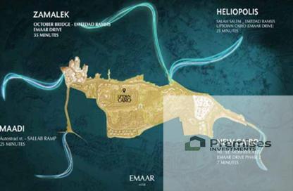 Duplex - 4 Bedrooms - 5 Bathrooms for sale in Aurora - Uptown Cairo - Mokattam - Cairo