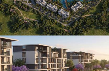 Apartment - 3 Bedrooms - 2 Bathrooms for sale in Tesla Residence - Al Wahat Road - 6 October City - Giza