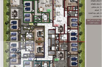 Apartment - 3 Bedrooms - 1 Bathroom for sale in Al Hadaba Al Olya - Mokattam - Cairo