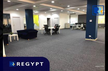 Office Space - Studio - 6 Bathrooms for rent in V90 - North Teseen St. - The 5th Settlement - New Cairo City - Cairo