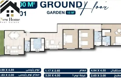 شقة - 3 غرف نوم - 3 حمامات للبيع في اللوتس الجديدة - التجمع الخامس - مدينة القاهرة الجديدة - القاهرة
