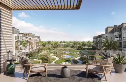 Apartment - Studio - 1 Bathroom for sale in Hyde Park Business District Mall - South Teseen St. - The 5th Settlement - New Cairo City - Cairo