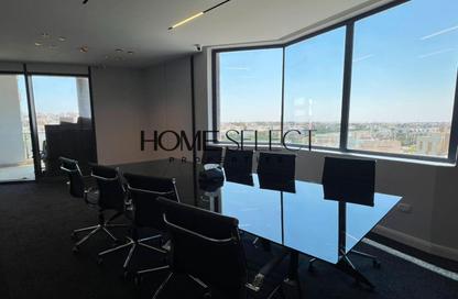 Office Space - Studio - 2 Bathrooms for rent in The portal - Beverly Hills - Sheikh Zayed Compounds - Sheikh Zayed City - Giza