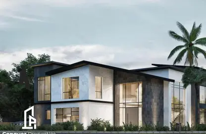 Duplex - 4 Bedrooms - 4 Bathrooms for sale in Creek Town - The 1st Settlement - New Cairo City - Cairo