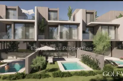 فيلا - 4 غرف نوم - 3 حمامات للبيع في مدن جولف تاون - التجمع السادس - مدينة القاهرة الجديدة - القاهرة