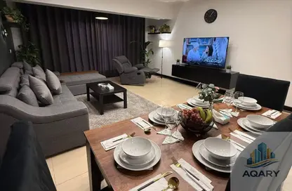 Apartment - 3 Bedrooms - 2 Bathrooms for rent in Othmman Ibn Affan St. - Rehab City Fifth Phase - Al Rehab - New Cairo City - Cairo