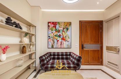 Apartment - 1 Bedroom - 2 Bathrooms for rent in Aljazi Marriott Residences - Mohamed Naguib Axis - North Investors Area - New Cairo City - Cairo