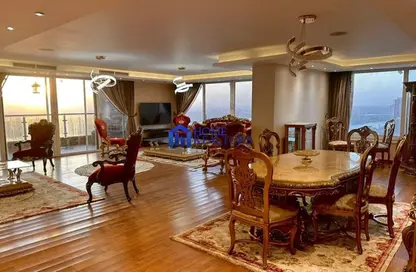 Apartment - 4 Bedrooms - 4 Bathrooms for rent in Cornish El Nile St. - Maadi - Hay El Maadi - Cairo