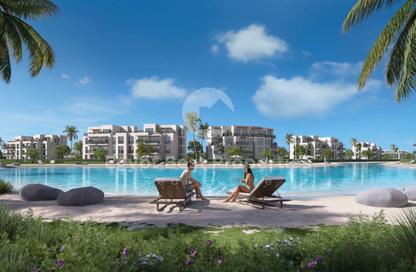 فيلا - 4 غرف نوم - 4 حمامات للبيع في رملة ليك سايد - قسم الضبعة - الساحل الشمالي