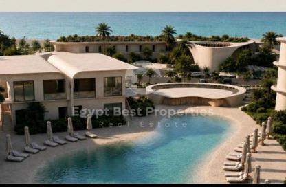 Chalet - 2 Bedrooms - 3 Bathrooms for sale in Azha North - Ras Al Hekma - North Coast