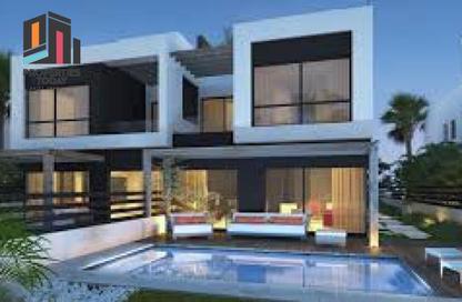Twin House - 4 Bedrooms - 4 Bathrooms for sale in Palm Hills October - Cairo Alexandria Desert Road - 6 October City - Giza