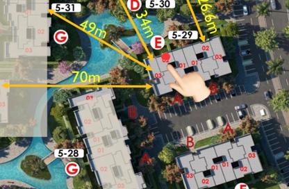 Apartment - 1 Bedroom - 1 Bathroom for sale in Palm Hills New Cairo - 5th Settlement Compounds - The 5th Settlement - New Cairo City - Cairo