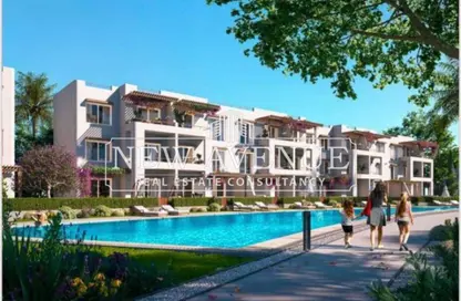 شاليه - 2 غرف نوم - 2 حمامات للبيع في هاسيندا ويست - راس الحكمة - الساحل الشمالي