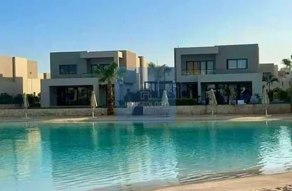 منزل مزدوج - 3 غرف نوم - 3 حمامات للبيع في أزهى - العين السخنة - السويس