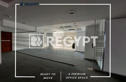 Office Space - Studio - 4 Bathrooms for rent in V90 - North Teseen St. - The 5th Settlement - New Cairo City - Cairo