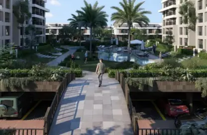 Apartment - 2 Bedrooms - 1 Bathroom for sale in Hyde Park - New Cairo City - Cairo