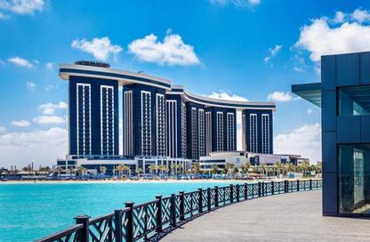 شقق فندقية - غرفة نوم - 1 حمام للبيع في بيتش فرونت تاورز - مدينة العلمين الجديدة - العلمين - الساحل الشمالي