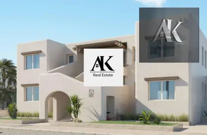 شاليه - 2 غرف نوم - 2 حمامات للبيع في هاسيندا وترز - قسم الضبعة - الساحل الشمالي