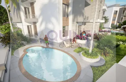 Duplex - 5 Bedrooms - 3 Bathrooms for sale in Jamaran - Sahl Hasheesh - Hurghada - Red Sea