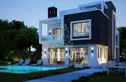 Townhouse - 5 Bedrooms - 5 Bathrooms for sale in New Giza - Cairo Alexandria Desert Road - 6 October City - Giza