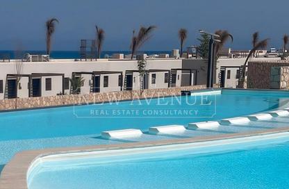 شاليه - 2 غرف نوم - 3 حمامات للايجار في هاسيندا ويست - راس الحكمة - الساحل الشمالي
