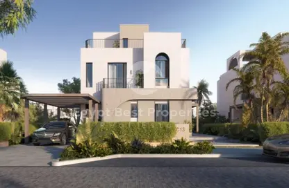 Villa - 4 Bedrooms - 4 Bathrooms for sale in O West - 6 October Compounds - 6 October City - Giza