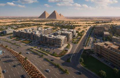 Hotel Apartment - 1 Bedroom - 1 Bathroom for sale in New Giza - Cairo Alexandria Desert Road - 6 October City - Giza