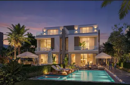 Twin House - 3 Bedrooms - 3 Bathrooms for sale in La Vista City - New Capital Compounds - New Capital City - Cairo