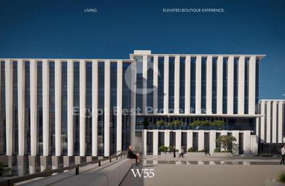Office Space - Studio - 3 Bathrooms for sale in The Waterway View - 90 Street - The 5th Settlement - New Cairo City - Cairo