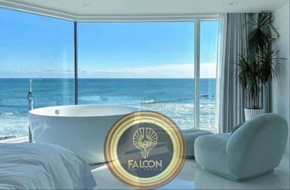 Chalet - 1 Bedroom - 1 Bathroom for sale in North Edge Towers - New Alamein City - Al Alamein - North Coast