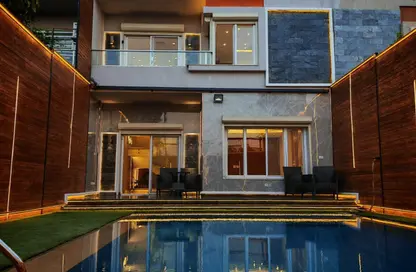 Townhouse - 5 Bedrooms - 4 Bathrooms for sale in Zayed Dunes - 6th District - Sheikh Zayed City - Giza