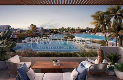 Chalet - 3 Bedrooms - 3 Bathrooms for sale in Beit Al Bahr - Sidi Heneish - North Coast Chalet - 3 Bedrooms - 3 Bathrooms for sale in Beit Al Bahr - Sidi Heneish - North Coast