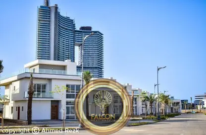 Apartment - 2 Bedrooms - 2 Bathrooms for sale in Mazarine - New Alamein City - Al Alamein - North Coast