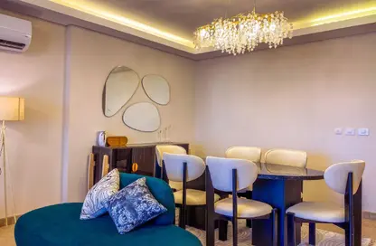 Apartment - 3 Bedrooms - 3 Bathrooms for rent in Park Side Residence - Zed Towers - Sheikh Zayed Compounds - Sheikh Zayed City - Giza