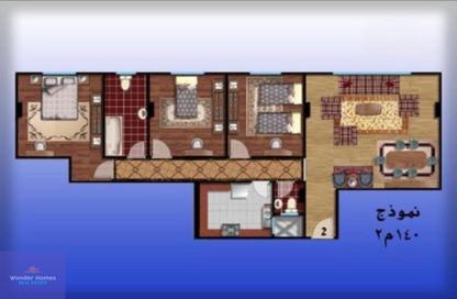 Apartment - 3 Bedrooms - 2 Bathrooms for sale in 10th Sector - Zahraa El Maadi - Hay El Maadi - Cairo Apartment - 3 Bedrooms - 2 Bathrooms for sale in 10th Sector - Zahraa El Maadi - Hay El Maadi - Cairo