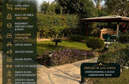 Villa - 5 Bedrooms - 5 Bathrooms for sale in Bellagio - Ext North Inves Area - New Cairo City - Cairo
