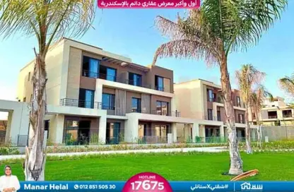 Twin House - 4 Bedrooms - 5 Bathrooms for sale in Palm Hills - Alexandria Compounds - Alexandria