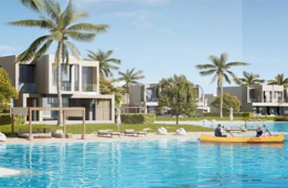 Chalet - 1 Bedroom - 1 Bathroom for sale in Azha North - Ras Al Hekma - North Coast