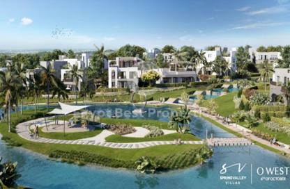 Villa - 5 Bedrooms - 6 Bathrooms for sale in O West - 6 October Compounds - 6 October City - Giza