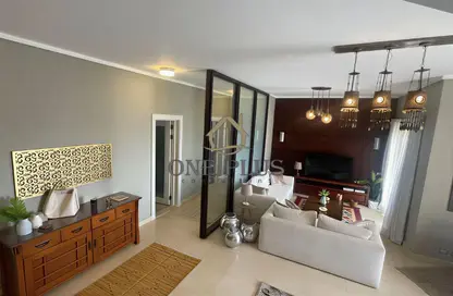 (بنتهاوس  (روف - 3 غرف نوم - 3 حمامات للايجار في ذا فيلدج - المستثمرين الجنوبية - مدينة القاهرة الجديدة - القاهرة