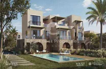 Townhouse - 3 Bedrooms - 3 Bathrooms for sale in Makadi Heights - Makadi Orascom Resort - Makadi - Hurghada - Red Sea