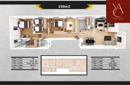 شقة - 3 غرف نوم - 3 حمامات للبيع في ياسمينا - المستثمرين الشمالية - مدينة القاهرة الجديدة - القاهرة