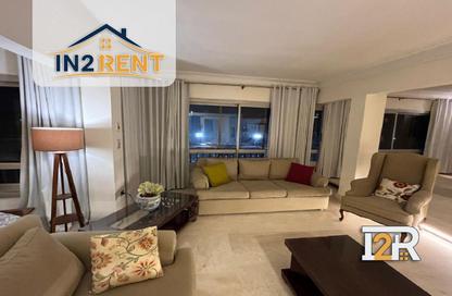 Apartment - 4 Bedrooms - 3 Bathrooms for rent in Degla Square - Degla - Hay El Maadi - Cairo
