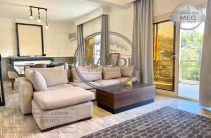 Apartment - 2 - 2 for rent in Sarayat Al Maadi - Hay El Maadi - Cairo