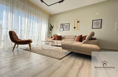 Apartment - 1 Bedroom - 2 Bathrooms for rent in Hyde Park Business District Mall - South Teseen St. - The 5th Settlement - New Cairo City - Cairo