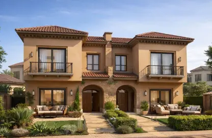 فيلا - 4 غرف نوم - 4 حمامات للبيع في فيلدج ويست - كمبوندات الشيخ زايد - الشيخ زايد - الجيزة