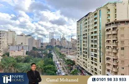 شقة - 3 غرف نوم - 2 حمامات للايجار في شارع البرت الاول - سموحة - حي شرق - الاسكندرية