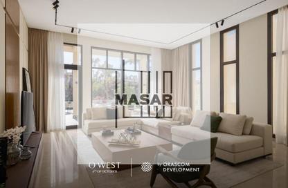 Twin House - 4 Bedrooms - 4 Bathrooms for sale in O West - 6 October Compounds - 6 October City - Giza