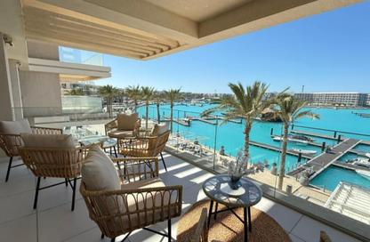 Chalet - 3 Bedrooms - 4 Bathrooms for rent in Marassi - Sidi Abdel Rahman - North Coast